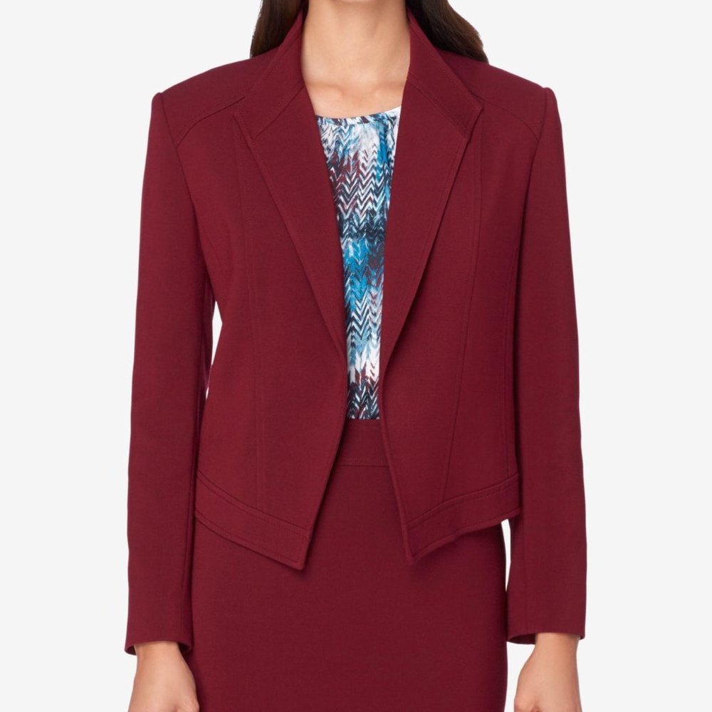 NEW Tahari ASL Structured 2 Piece Skirt Suit Sz 18